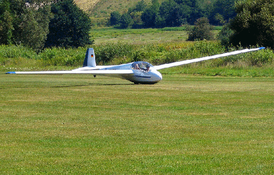 2009-08-hec-Segelflugzeug - Obernau