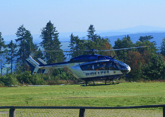 2009-08-hjc-BK-117-Polizei-Helikopter - Wasserkuppe