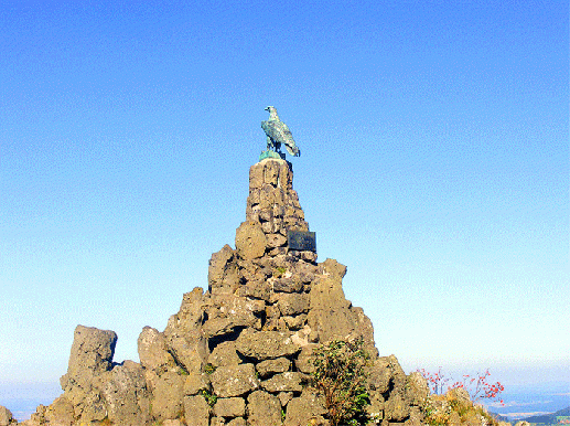 2009-08-hkb-Wasserkuppe - Fliegerdenkmal