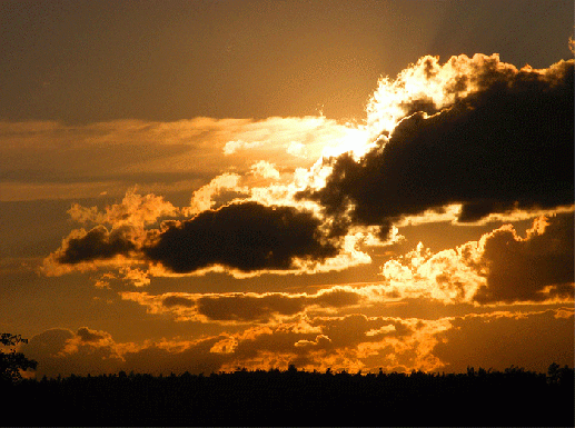 2009-08-jbfd-Sonnenuntergang - Odenwald