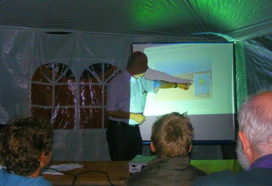 2009-09-dfbf-CENAP-Hansjürgen Köhler-Vortrag - Astronomietag