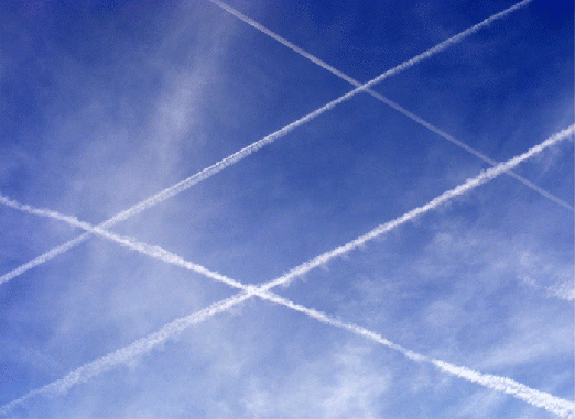 2009-10-admc-Chemtraileffekt durch kreuzende Flugbahnen