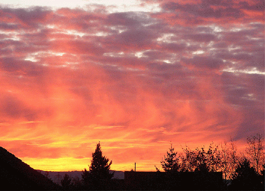 2009-11-ca-Sonnenaufgang über Mannheim