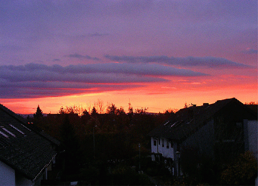 2009-11-eb-Sonnenaufgang über Mannheim