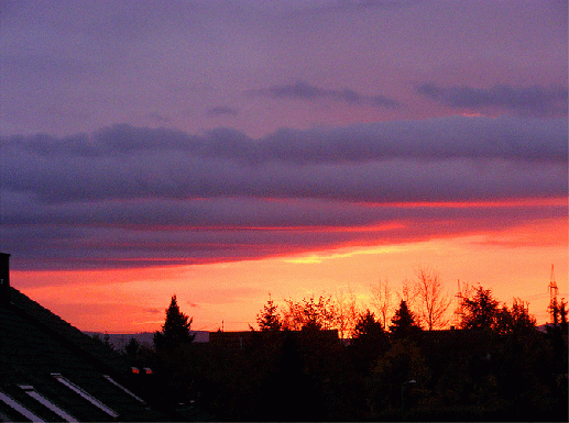 2009-11-ec-Sonnenaufgang über Mannheim