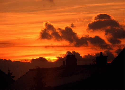 2010-01-ega-Sonnenuntergang - Mannheim