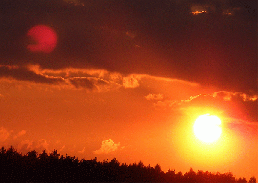 2010-05-ffeb-Sonnenuntergang - Odenwald