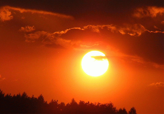 2010-05-ffed-Sonnenuntergang - Odenwald