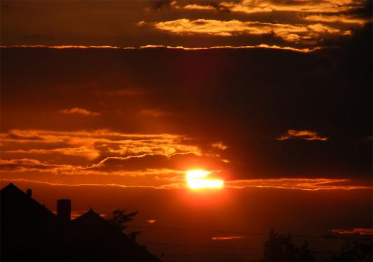 2010-06-dsc-Sonnenuntergang - Mannheim