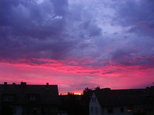 2010-07-fac-Sonnenuntergang - Mannheim