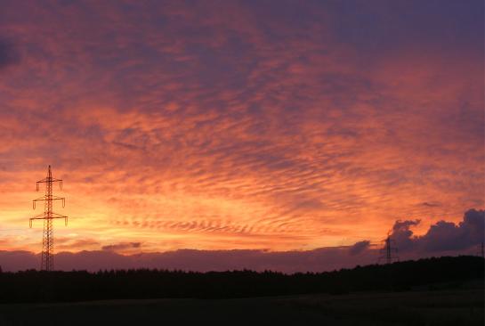 2010-07-fda-Sonnenuntergang bei Rimhorn - Odenwald