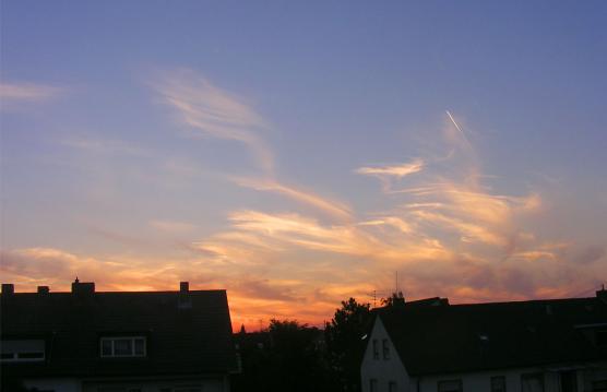 2010-07-h-Sonnenuntergang - Mannheim