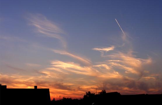 2010-07-hab-Sonnenuntergang über Mannheim