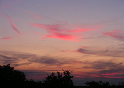 2010-08-bbeb-Sonnenuntergang über Odenwald