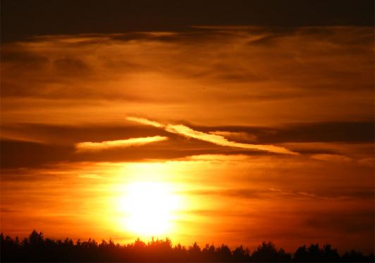 2010-08-dbga-Sonnenuntergang - Odenwald