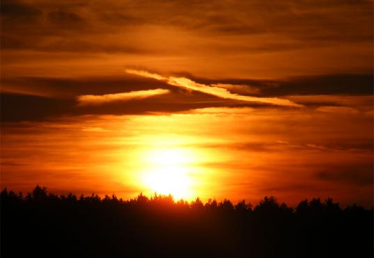 2010-08-dbgb-Sonnenuntergang - Odenwald