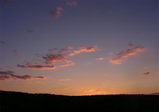 2010-09-ei-Sonnenuntergang - Odenwald