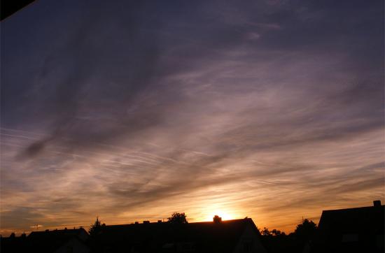 2010-09-fba-Sonnenuntergang - Mannheim