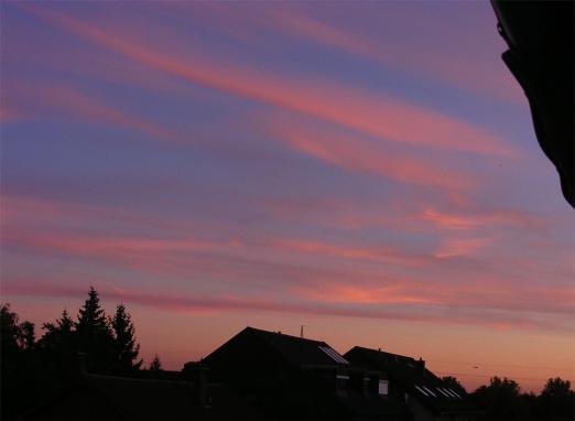 2010-09-fbbe-Sonnenuntergang - Mannheim