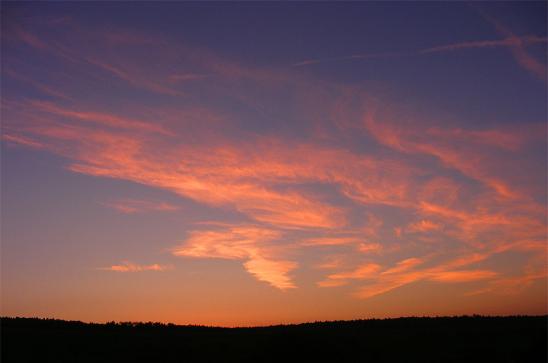 2010-10-cata-Sonnenuntergang - Odenwald