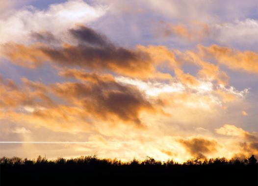 2011-01-cd-Sonnenuntergang - Odenwald