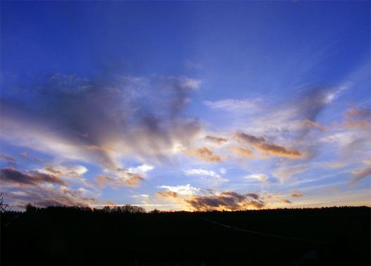 2011-01-cda-Sonnenuntergang - Odenwald