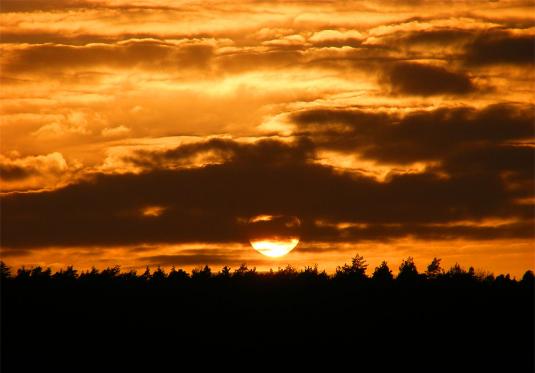 2011-03-atc-Sonnenuntergang - Odenwald