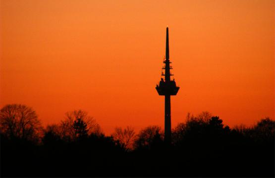 2011-03-bbd-Sonnenuntergang über Mannheim