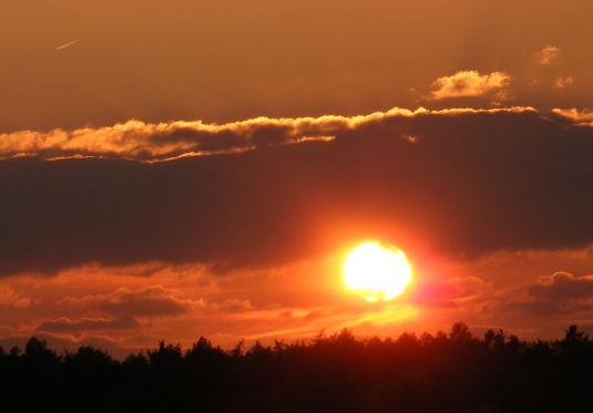 2011-04-exbc-Sonnenuntergang - Odenwald