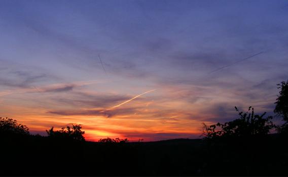 2011-05-cj-Sonnenuntergang - Odenwald