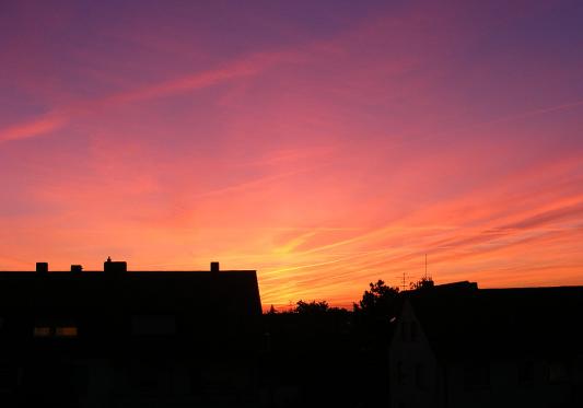 2011-05-g-Sonnenuntergang - Mannheim