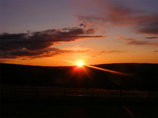 2011-06-eib-Sonnenuntergang - Odenwald