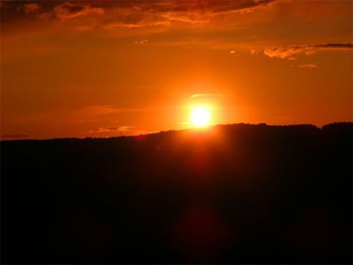 2011-06-eic-Sonnenuntergang - Odenwald