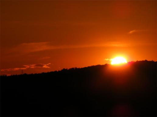 2011-06-eie-Sonnenuntergang - Odenwald