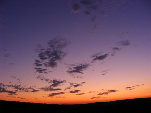 2011-06-ghbc-Sonnenuntergang - Odenwald