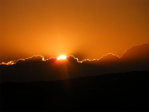 2011-07-cd-Sonnen-Untergang - Odenwald