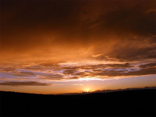 2011-07-cdc-Sonnen-Untergang - Odenwald