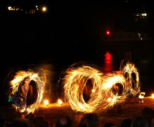 2011-07-ewetb-Altstadtfest Wu00f6rth am Main - artArtistica-Feuer-Show