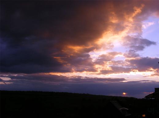 2011-07-fqb-Sonnenuntergang - Odenwald