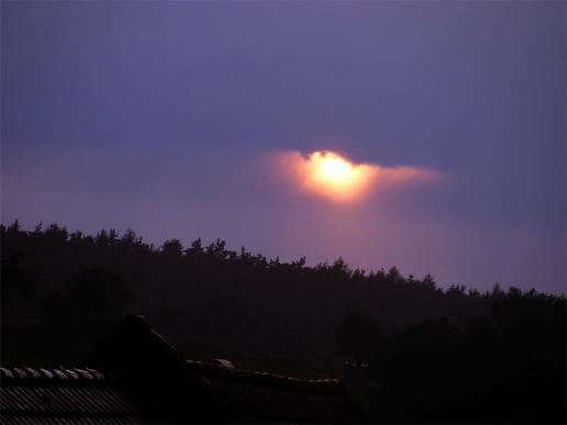 2011-07-fqc-Sonnenuntergang - Odenwald