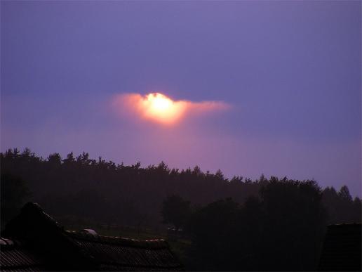 2011-07-fqd-Sonnenuntergang - Odenwald