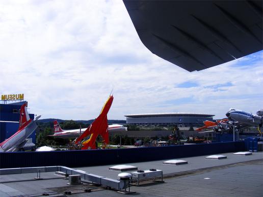 2011-08-bndh-TU-144-Technik-Museum Sinsheim-Blick auf Hoffenheim-Arena