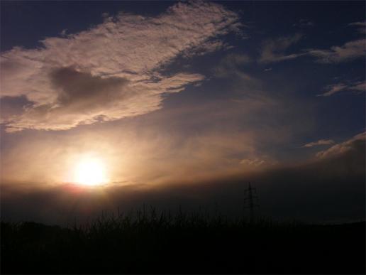 2011-08-bqa-Sonnenuntergang - Rimhorn-Odenwald