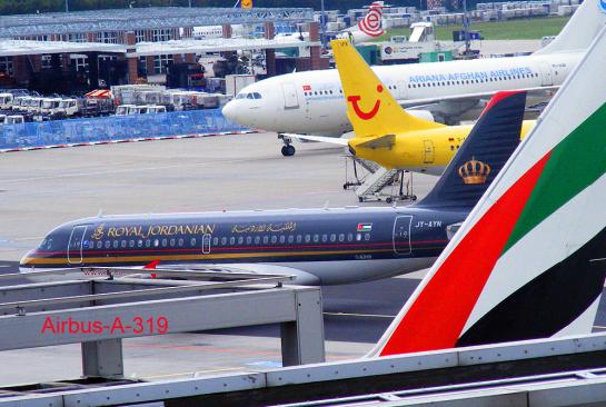 2011-08-btp-ROYAL JORDANIAN - Frankfurter Flughafen