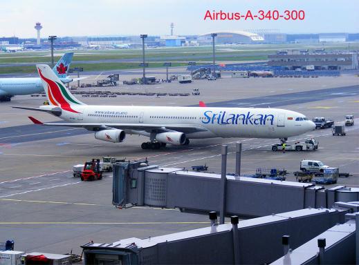 2011-08-btv-SriLankan - Flughafen Frankfurt