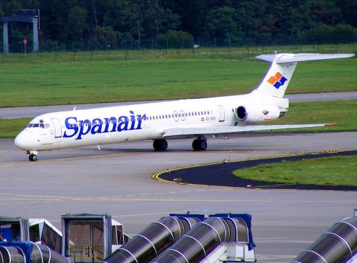 2011-08-buvc-Spanair - Flughafen Frankfurt