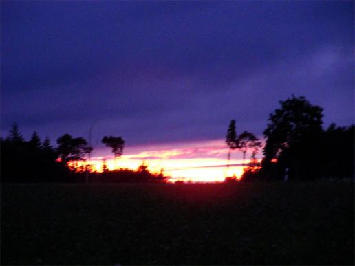 2011-08-cn-Sonnenuntergang - Odenwald