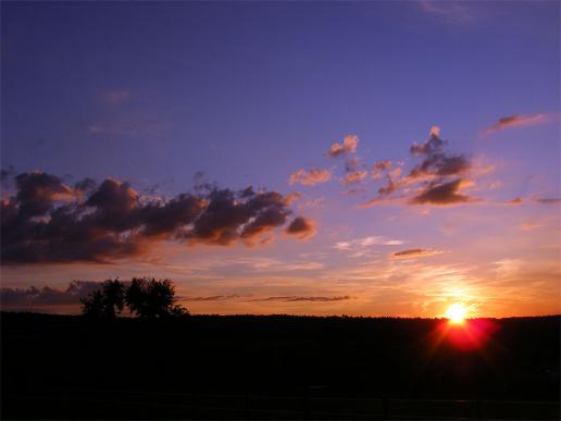 2011-08-cng-Sonnenuntergang - Odenwald