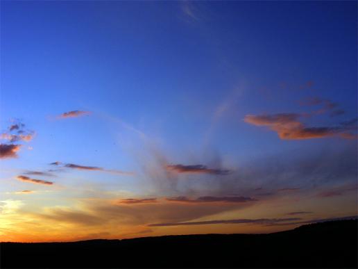 2011-08-cnge-Sonnenuntergang - Odenwald