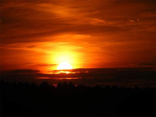 2011-08-cnhg-Sonnenuntergang - Odenwald